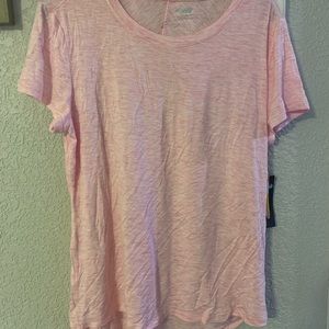 Avia Pink Short Sleeve Workout Tee- medium